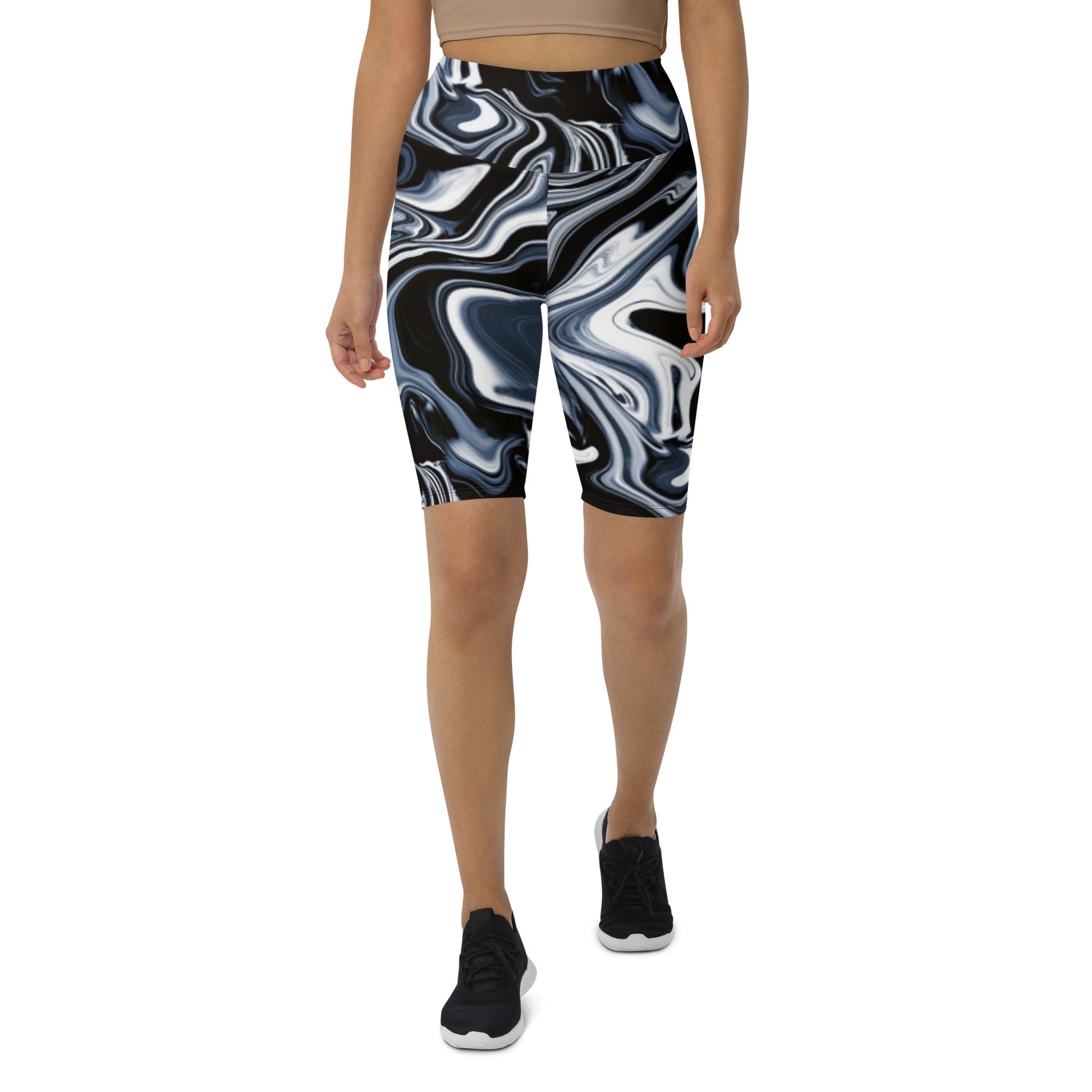 All-Over Print Biker Shorts