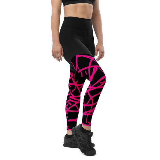Challenge Your Body Women's Compression Sports Leggings